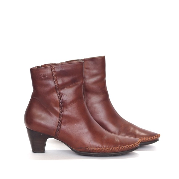 PIKOLINOS Shoes - PIKOLINOS || beautiful cognac leather ankle boots
